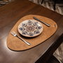 Hermia Juego de Salvamanteles Pear - Walnut (6 Piezas)